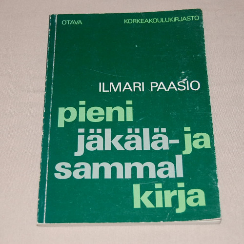 Ilmari Paasio Pieni jäkälä- ja sammalkirja